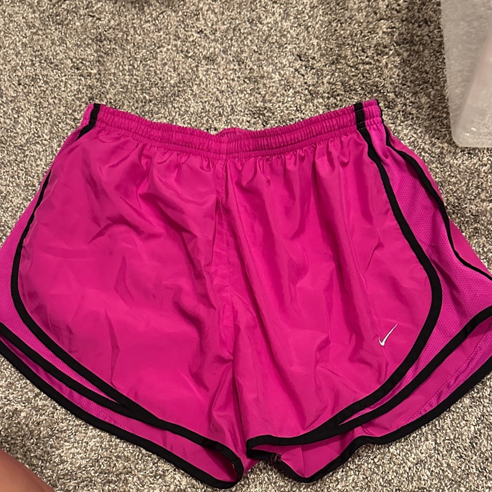 Nike Women's Tempo Fuchsia Athletic Shorts